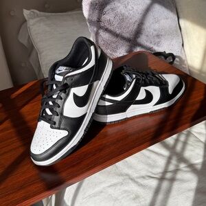 Nike Dunk Low Black and White Sneakers